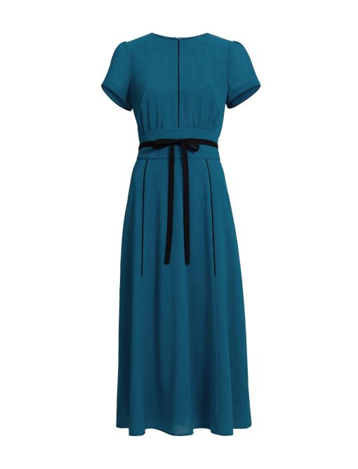 Rosie Techni Voile Maxi Dress - Azure Blue - 画像 (14)