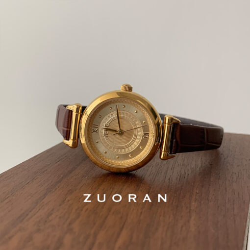 Women's Elegant Small-Dial Quartz Watch (Waterproof & Minimalist)
