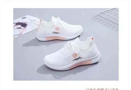 Women's Summer Casual Sneakers (Breathable Mesh & Soft Sole) - 画像 (3)
