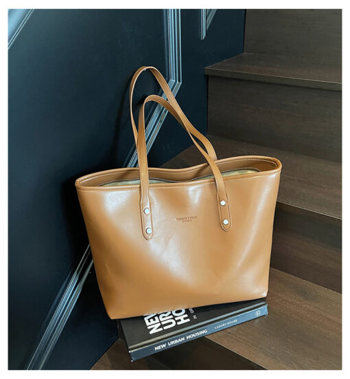 GROTTO SOFT CARRY BAG – Vintage-Inspired Large Tote Bag for Work & Travel